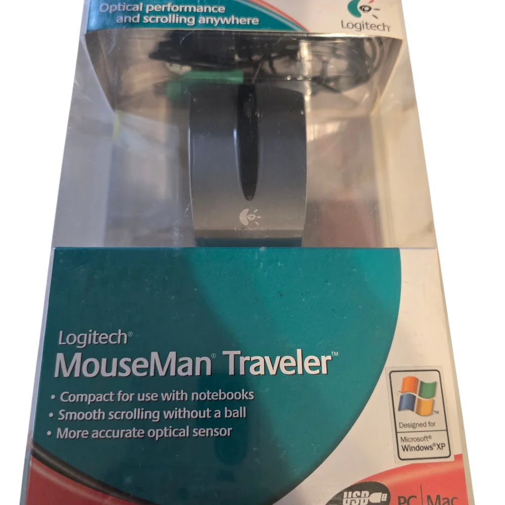 Logitech MouseMan Traveler Optical Mouse